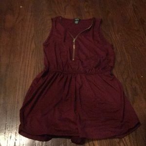 Maroon romper